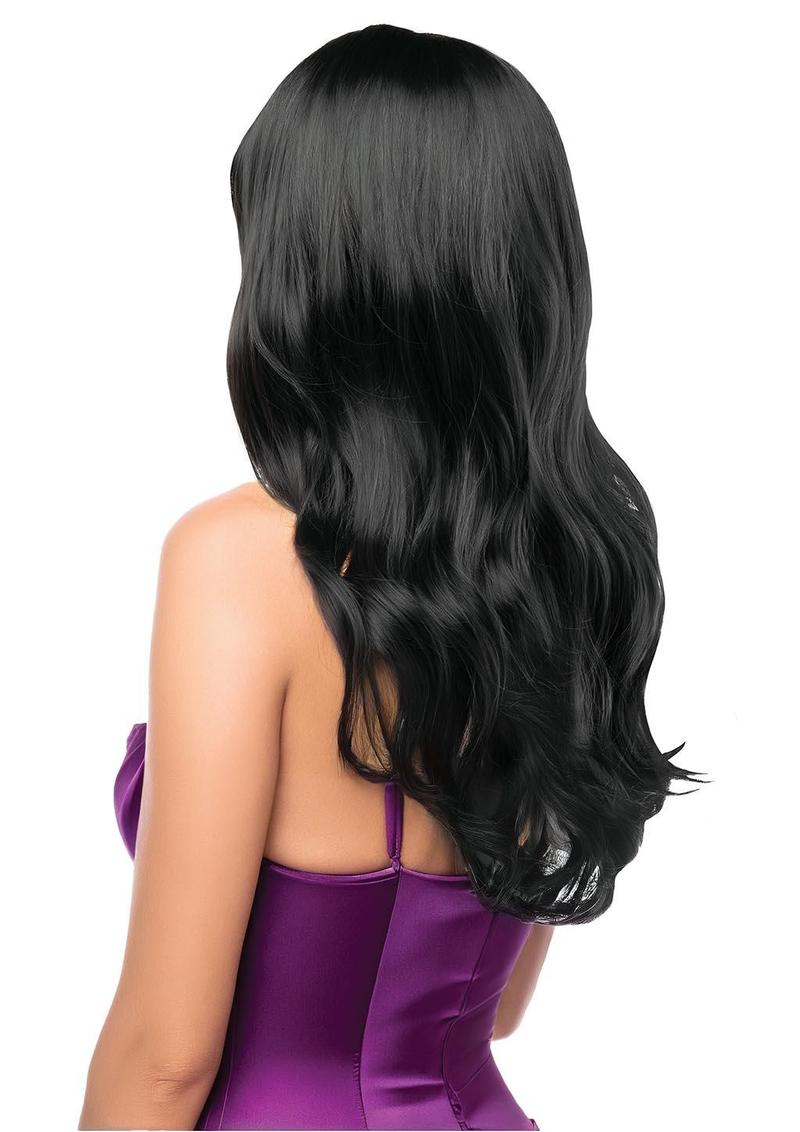 Anne Black Long Stylable Wig