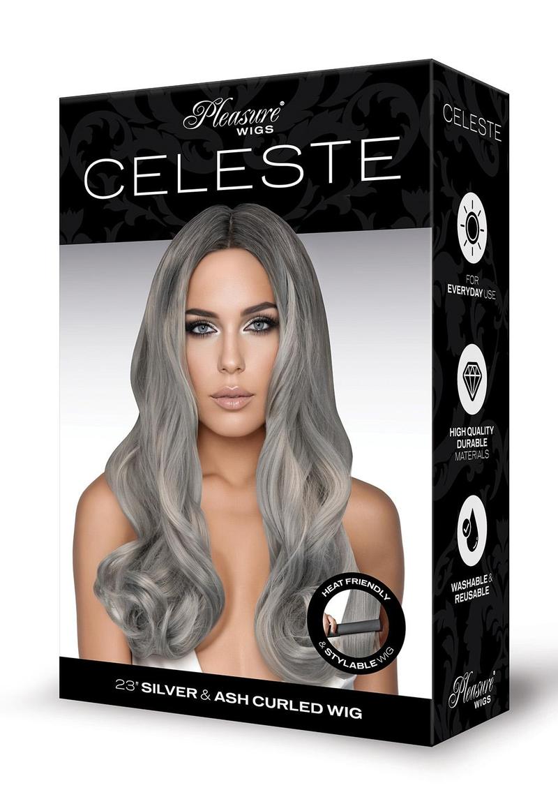 Celeste Silver Long Stylable Wig