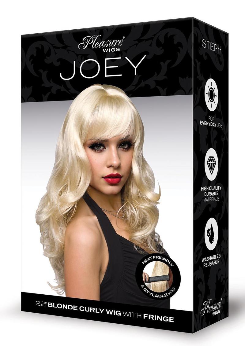 Joey Platinum Blonde Long Stylable Wig