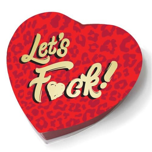 Let's Fuck Heart Box of Chocolates - 1.76 oz