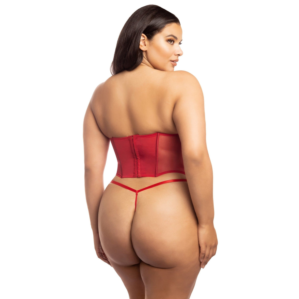 Sleigh My Name Holiday Bustier Set - Curvy