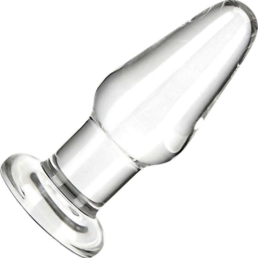 3.5" Glass Butt Plug