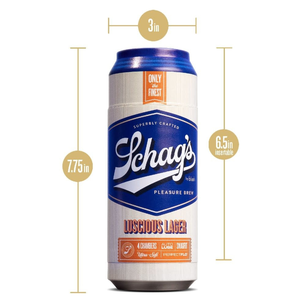 Schag's Beer Can Male Masturbator Luscious Lager