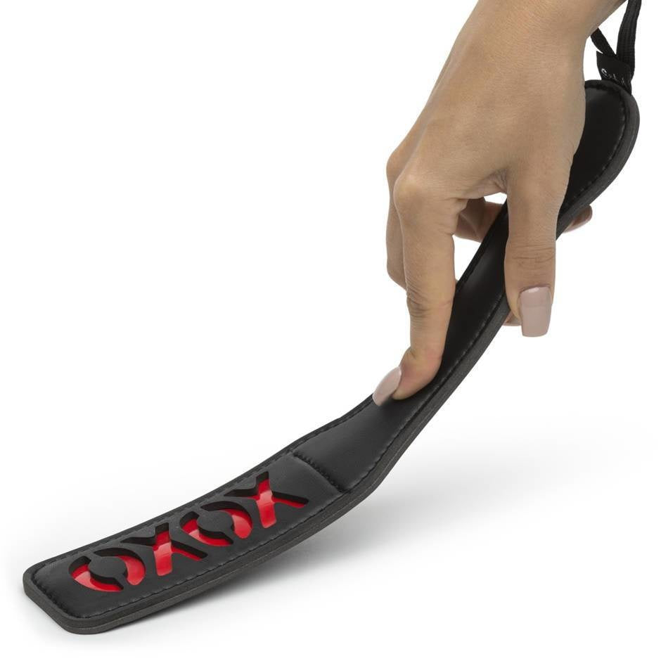 Sex and Mischief XOXO Paddle - Black