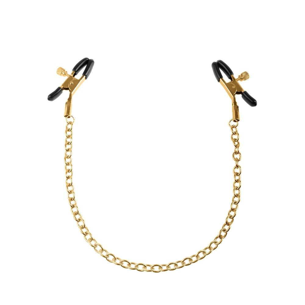 Fetish Fantasy Gold Nipple Clamps