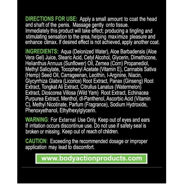 HemPleasure Male Stimulation Cream - Single