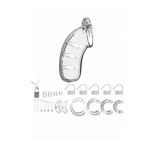 Male Chastity Locking Full Enclosure 4.5"