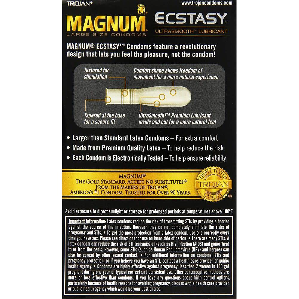 Magnum Ecstasy Condom 10-pack