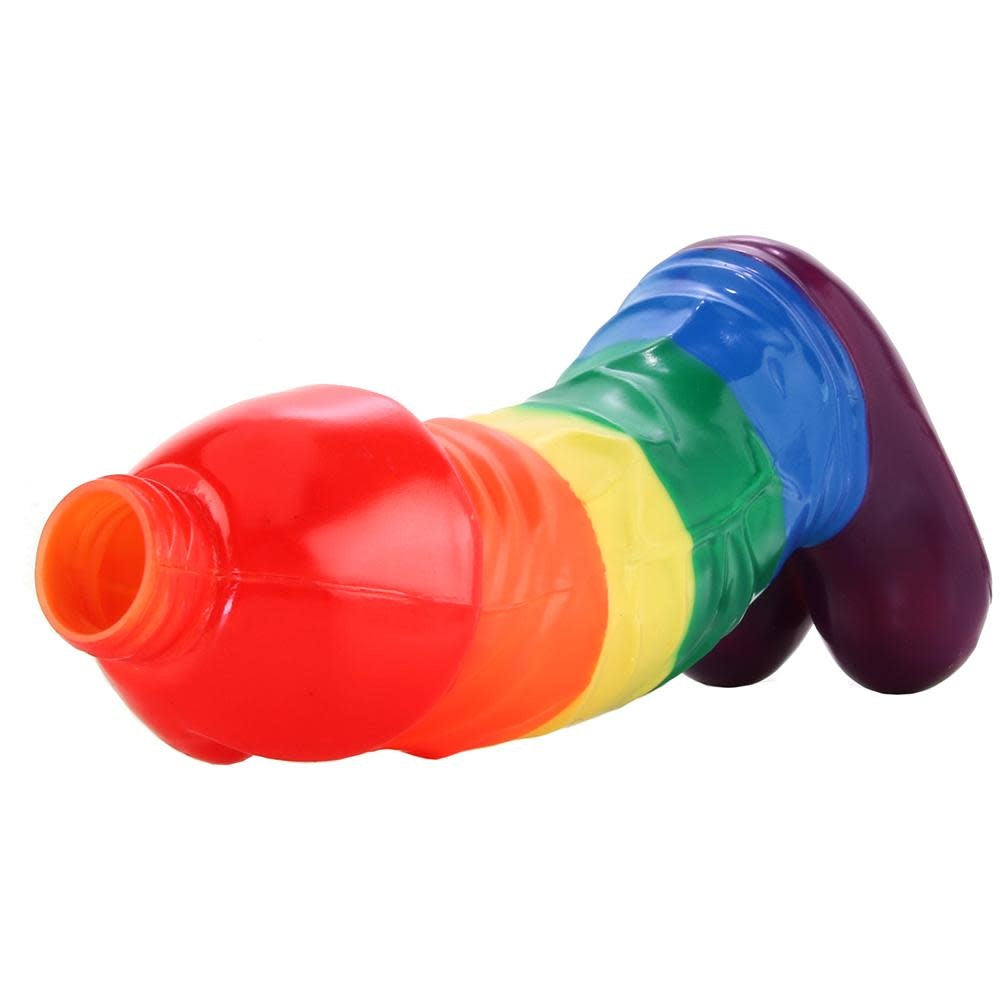 Rainbow Dicky Chug Sports Bottle - 16 oz.
