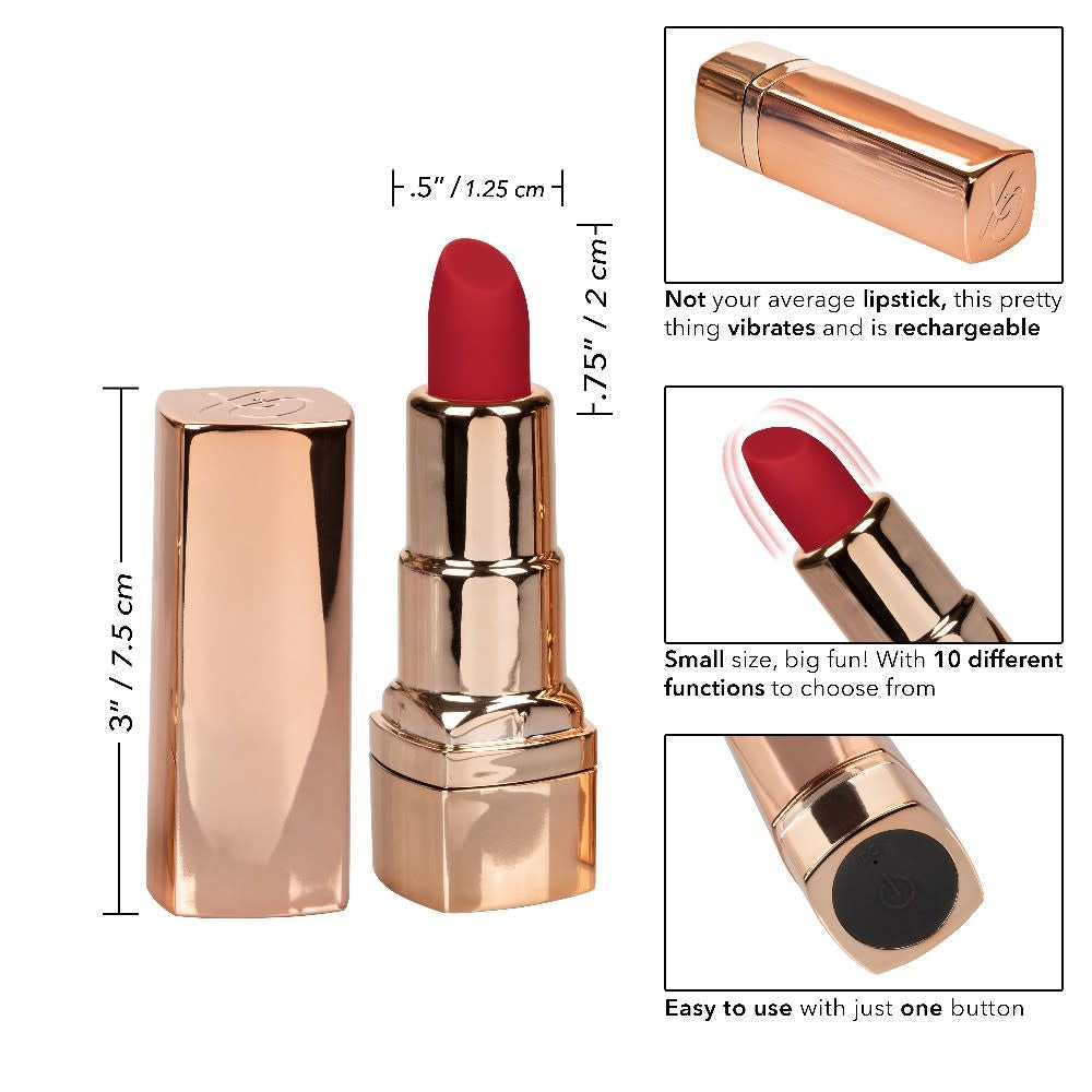 Hide & Play Rechargeable Lipstick - Red