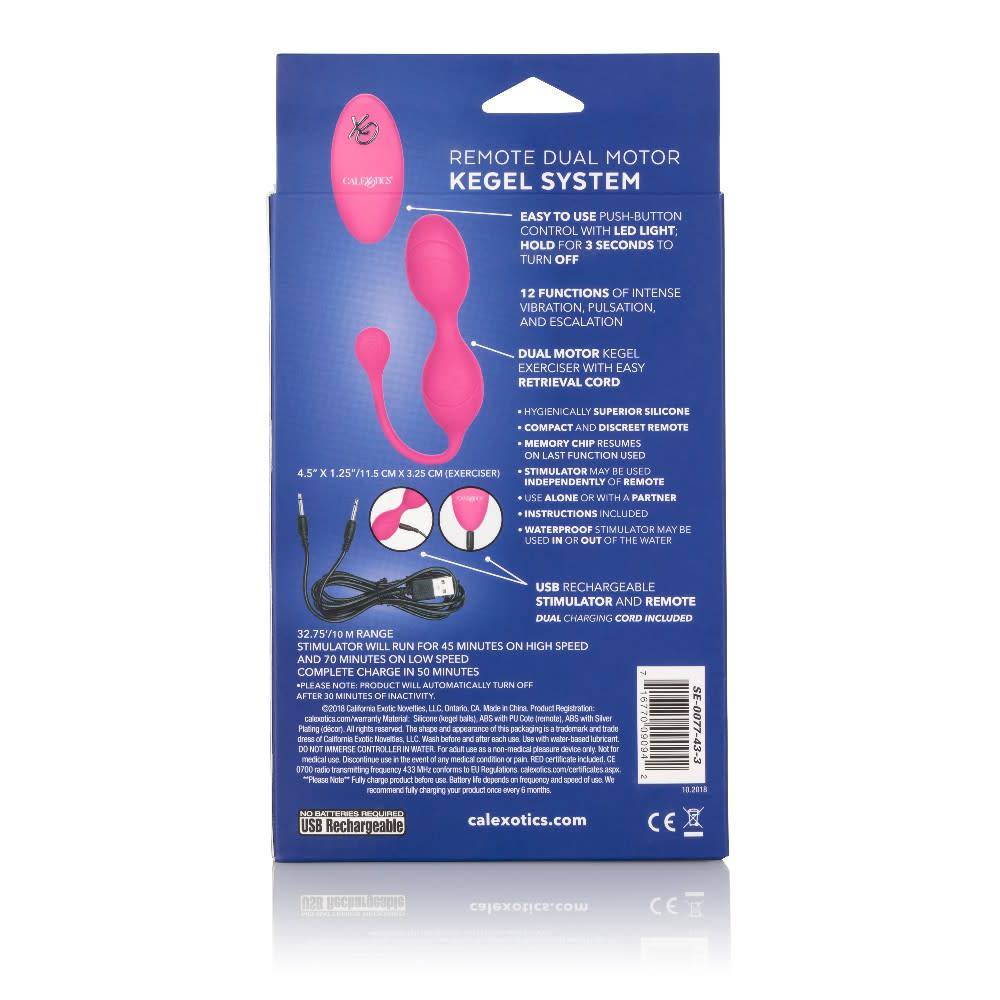 Dual Motor Kegel System With Remote