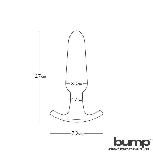 Bump Rechargeable Anal Vibe - Black