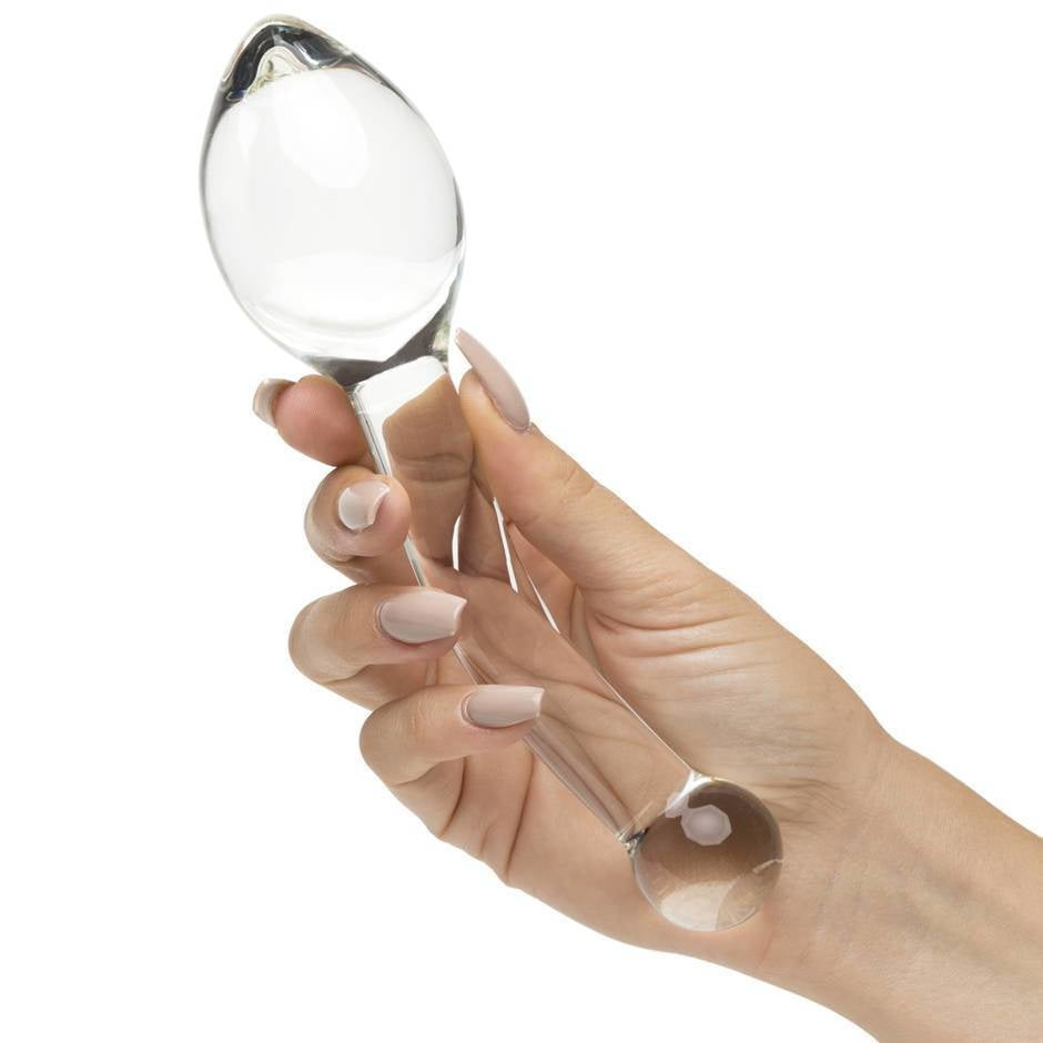 Pure Indulgence Glass Anal Slider