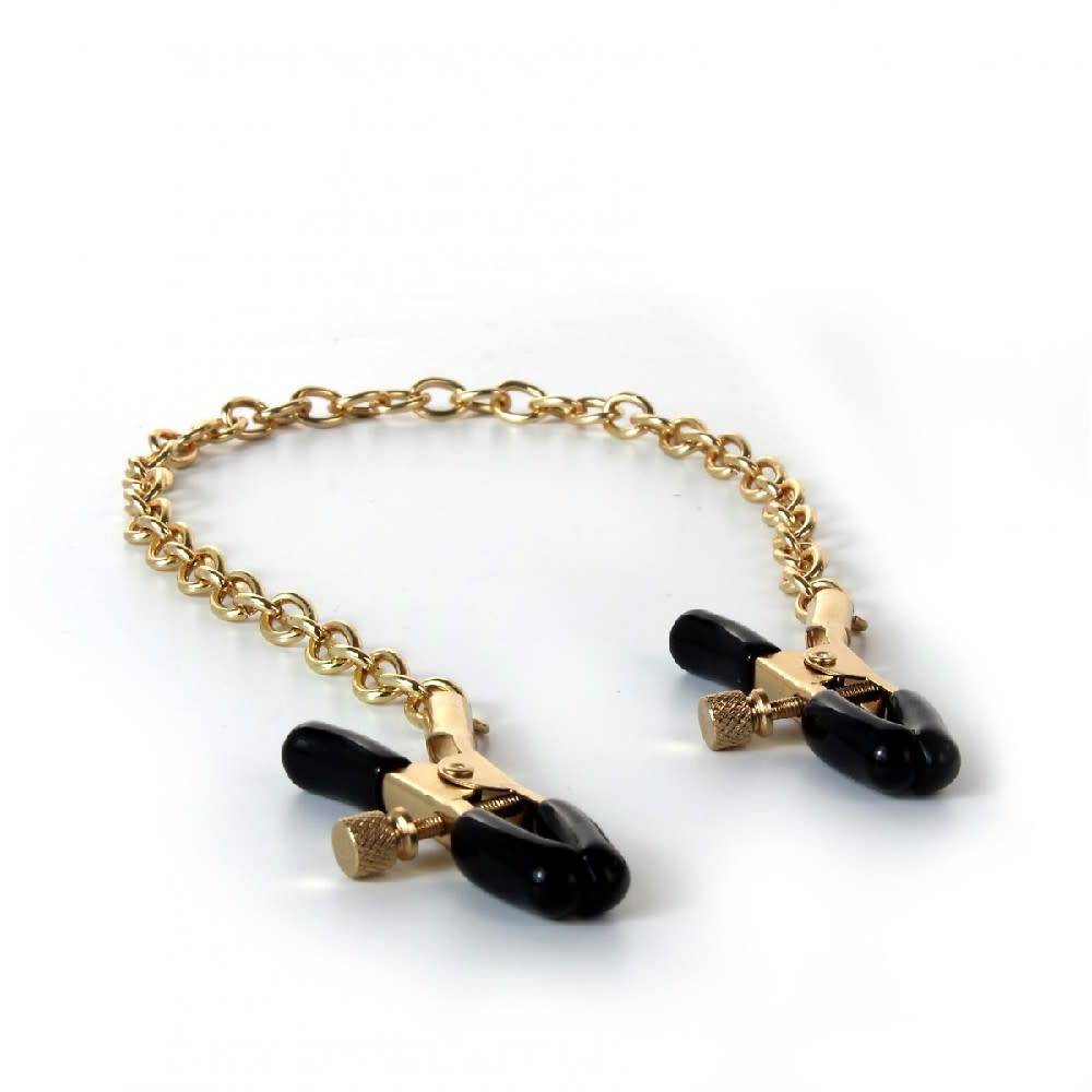 Fetish Fantasy Gold Nipple Clamps