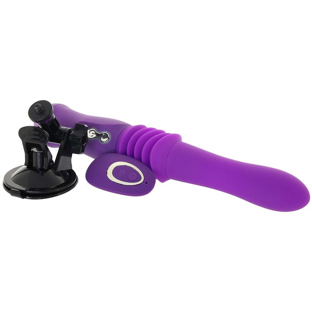 Monroe Maia Silicone Thrusting Love Machine - Purple