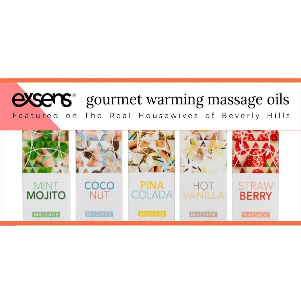 Warming Flavored Massage Oils 50ml