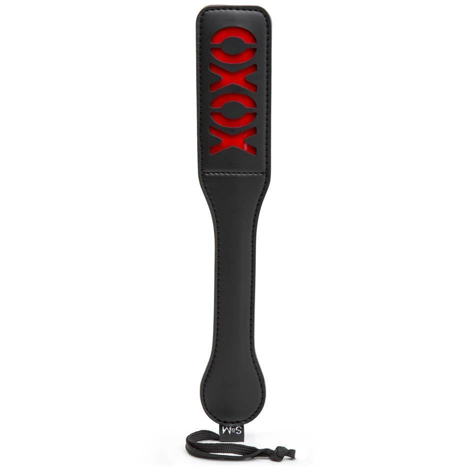 Sex and Mischief XOXO Paddle - Black