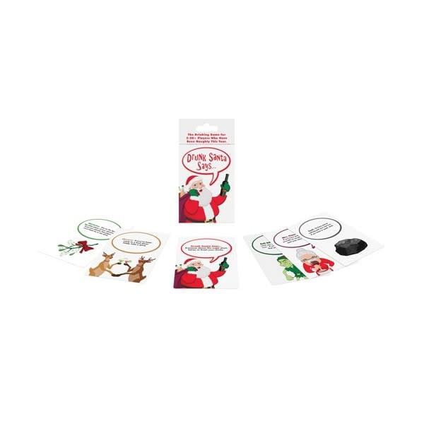 Drunk "Santa Says" Card Game