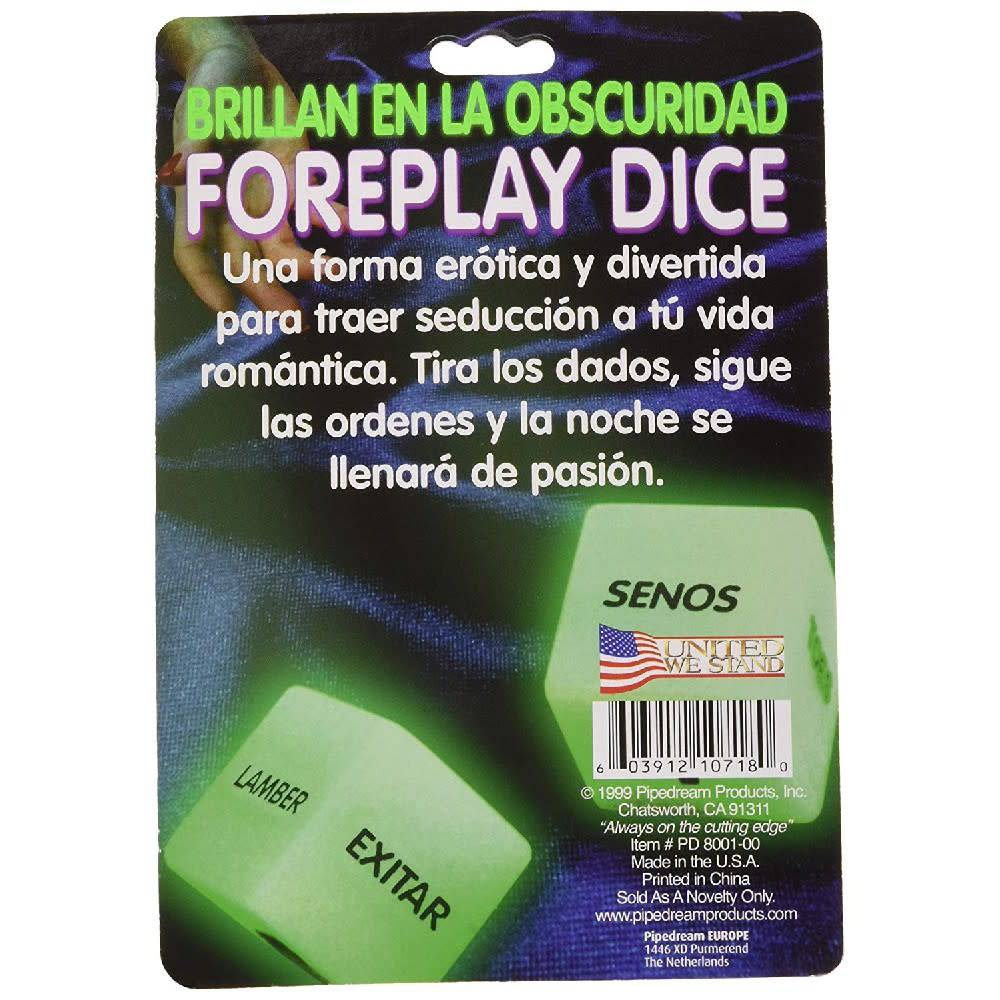 Foreplay Dice - Spanish Version