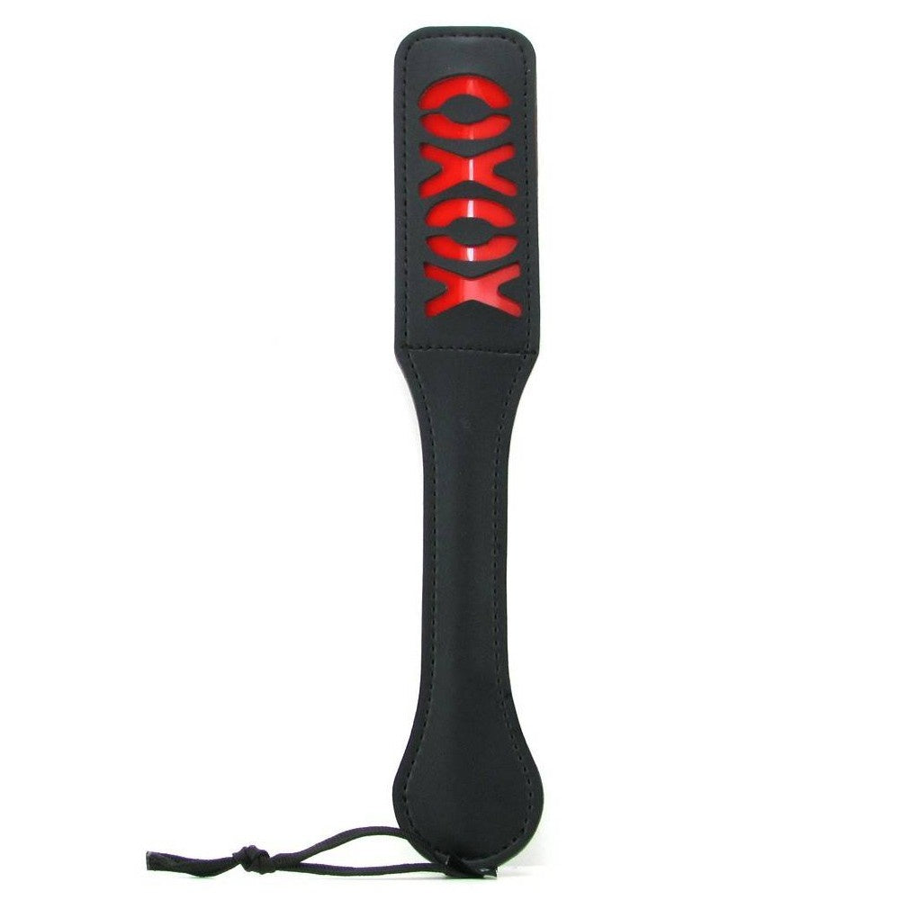 Sex and Mischief XOXO Paddle - Black