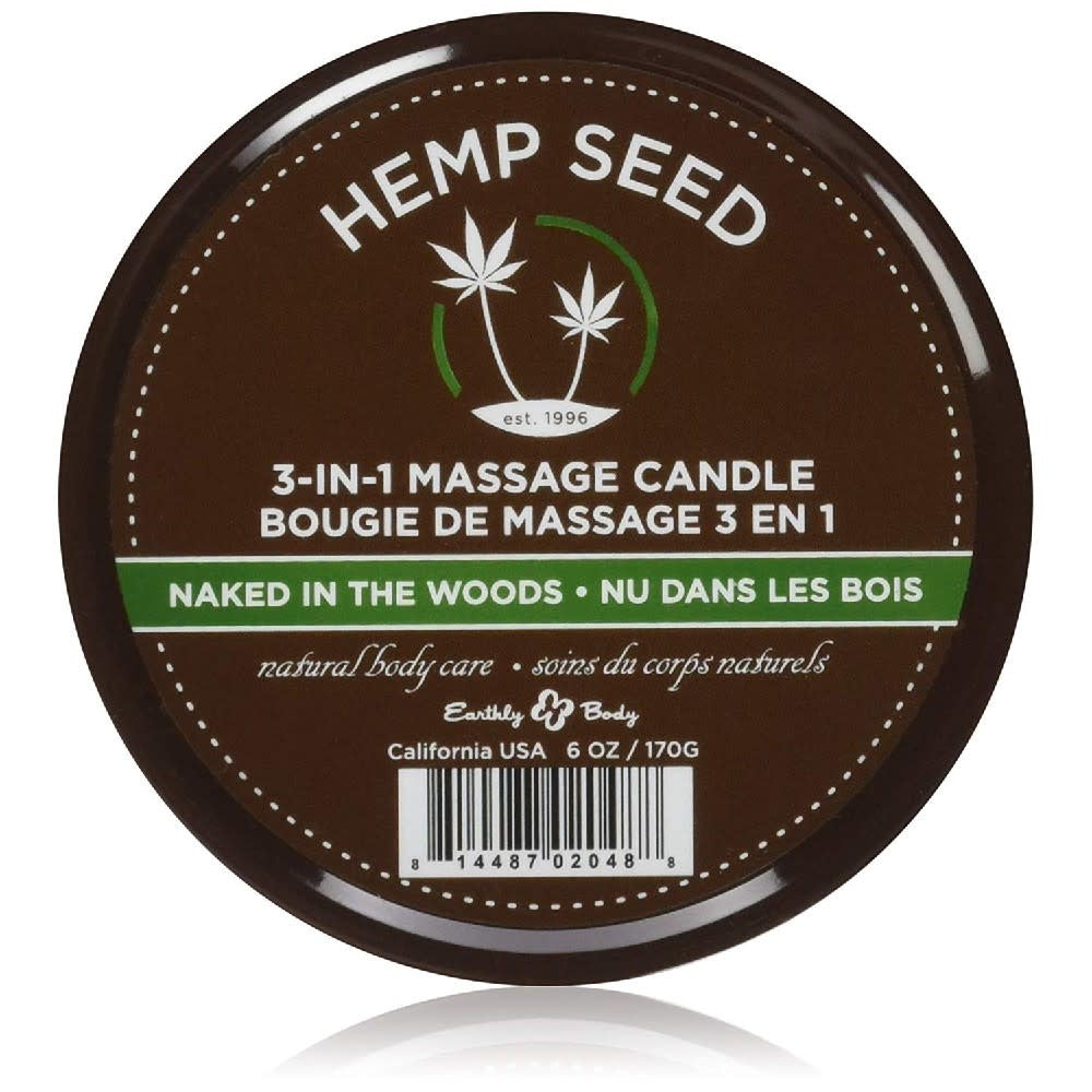 3-In-1 Massage Hemp Candle -