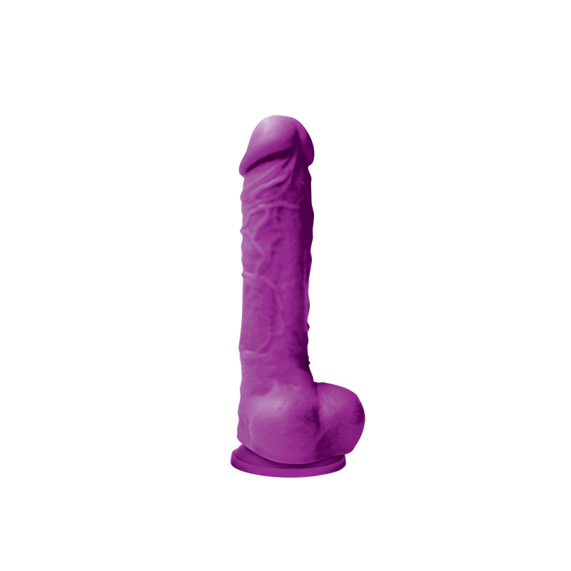 Colours Pleasures 5 inch Dildo - Purple