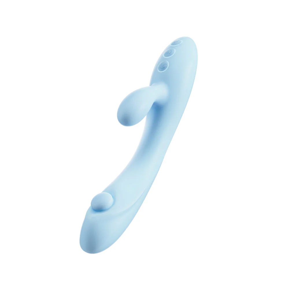 Moondust Magic Come Hither Vibrator - Blue