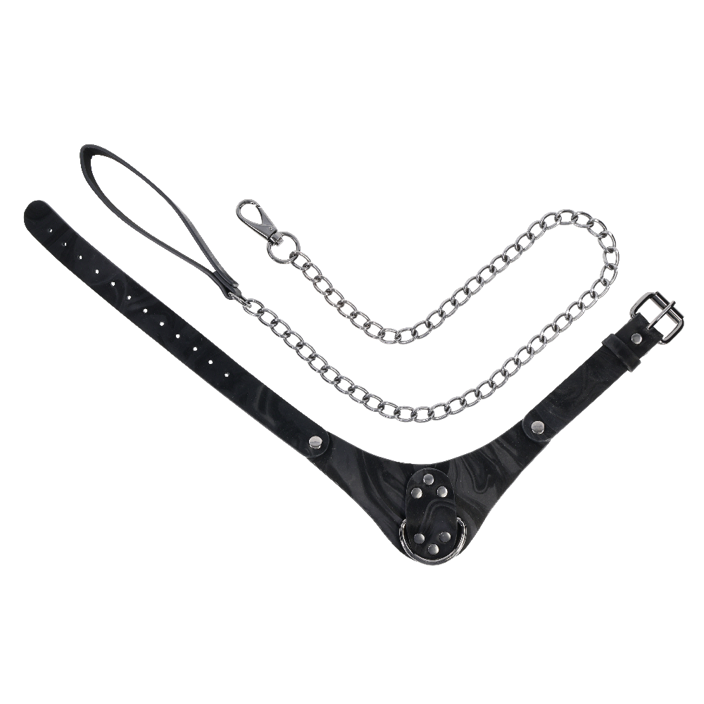 Velvet Noir Collar and Leash
