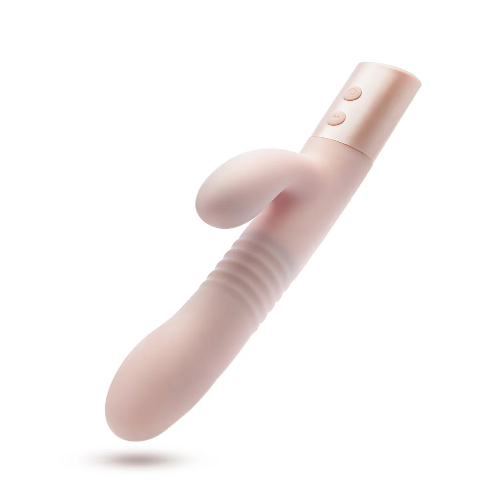 Fraya Thrusting Rabbit Vibrator - Pink