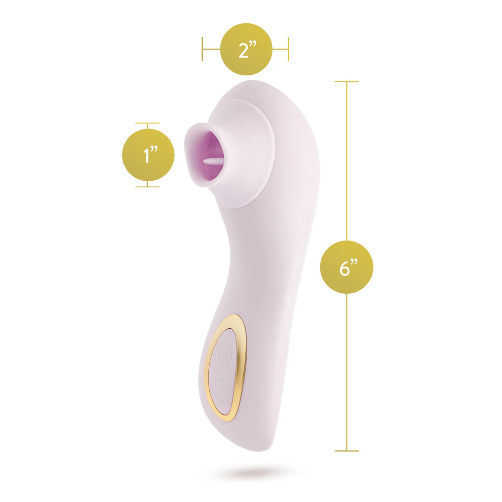 Delice Fleur Fluttering Suction Personal Massager