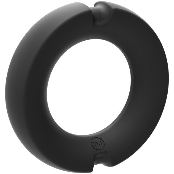 Silicone-Covered Metal Cock Ring - 50mm