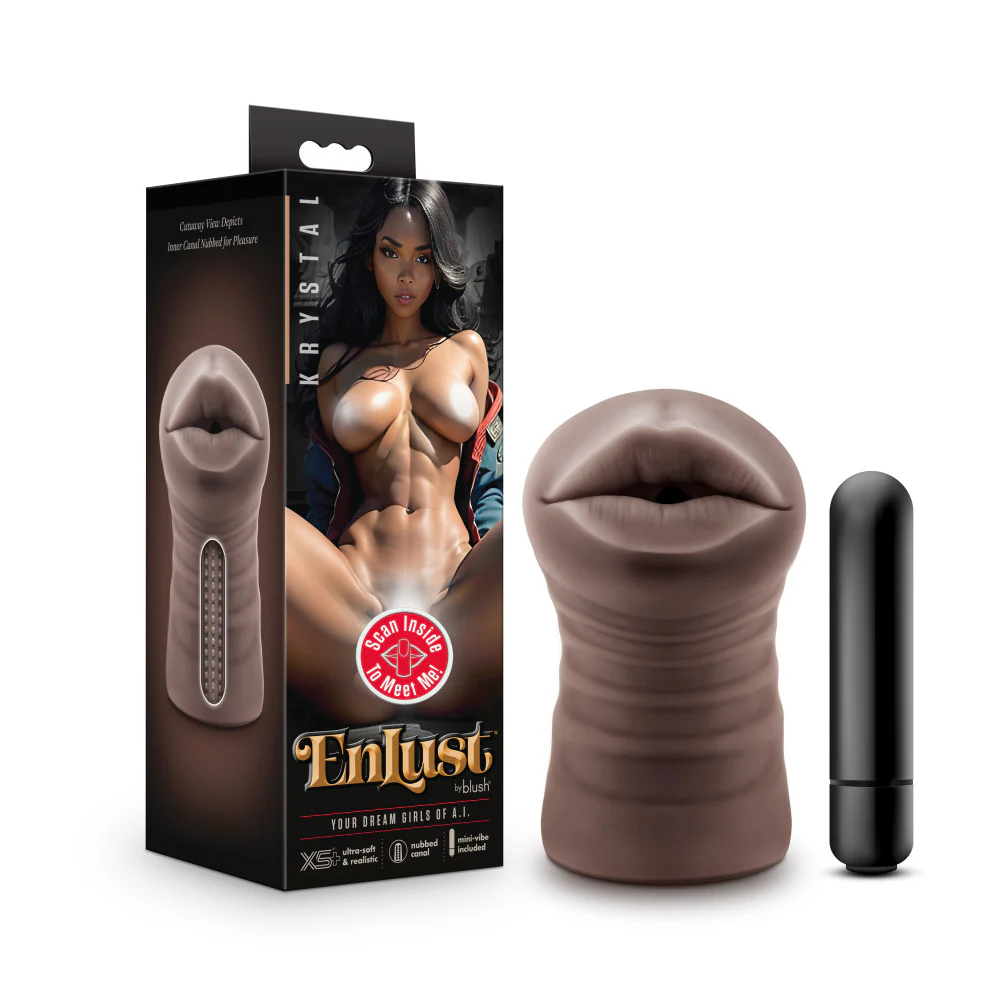 EnLust Krystal Vibrating Stroker
