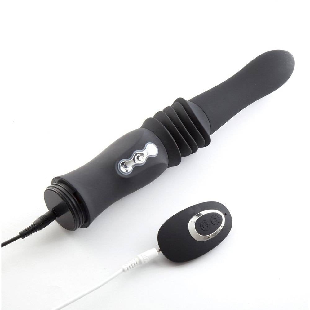 Max Maia Silicone Thrusting Love Machine - Black