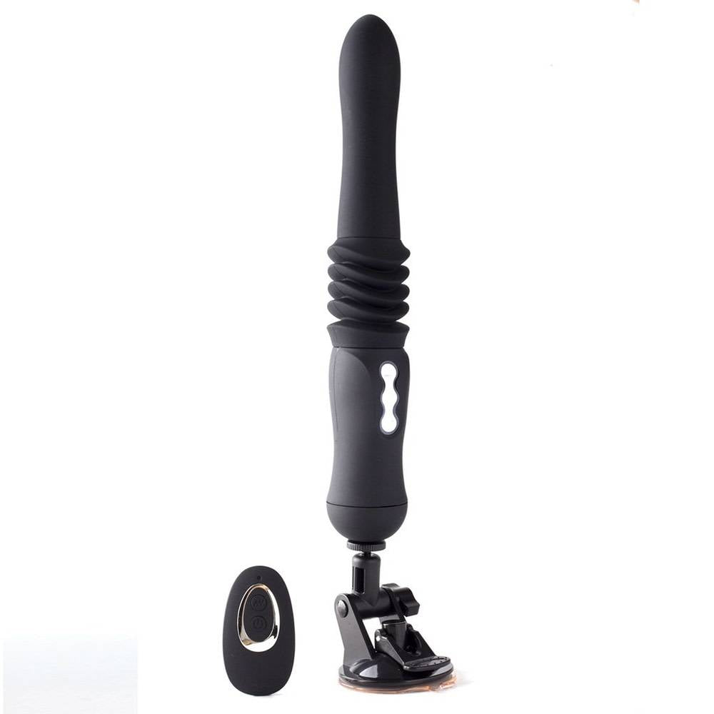 Max Maia Silicone Thrusting Love Machine - Black