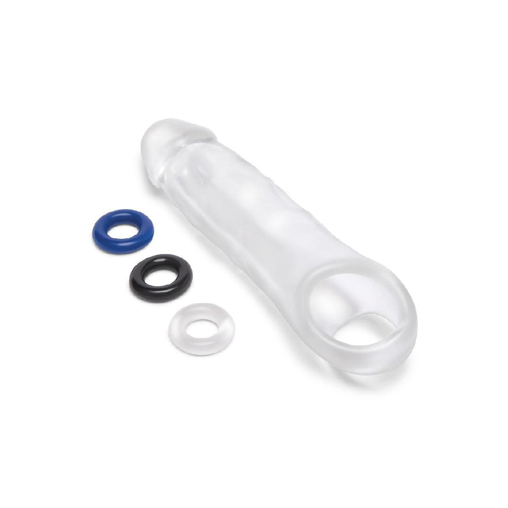 Clear Penis Extension With Loop 2-Inch