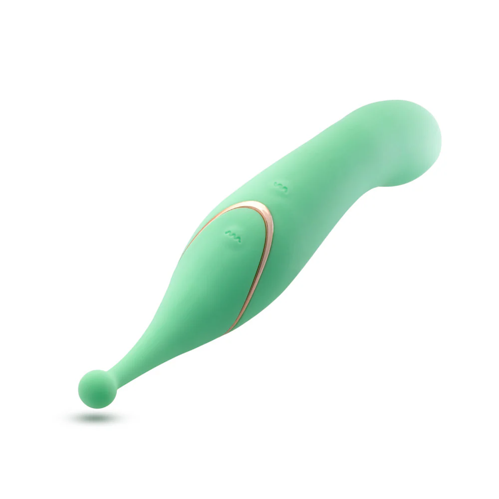 Stella Dual Stim Vibrator - Green