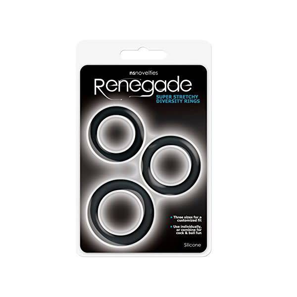 Renegade - Diversity Rings - Black