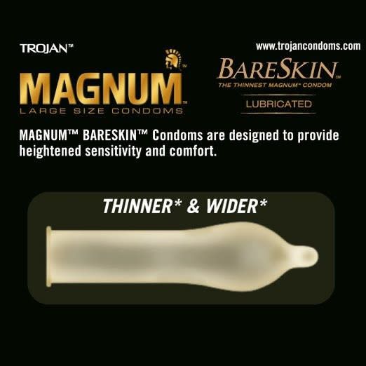 Magnum Bareskin Condom 3-pack