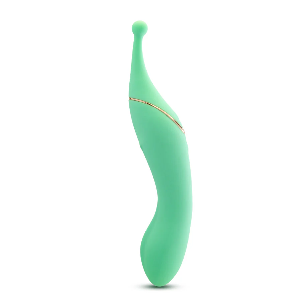 Stella Dual Stim Vibrator - Green