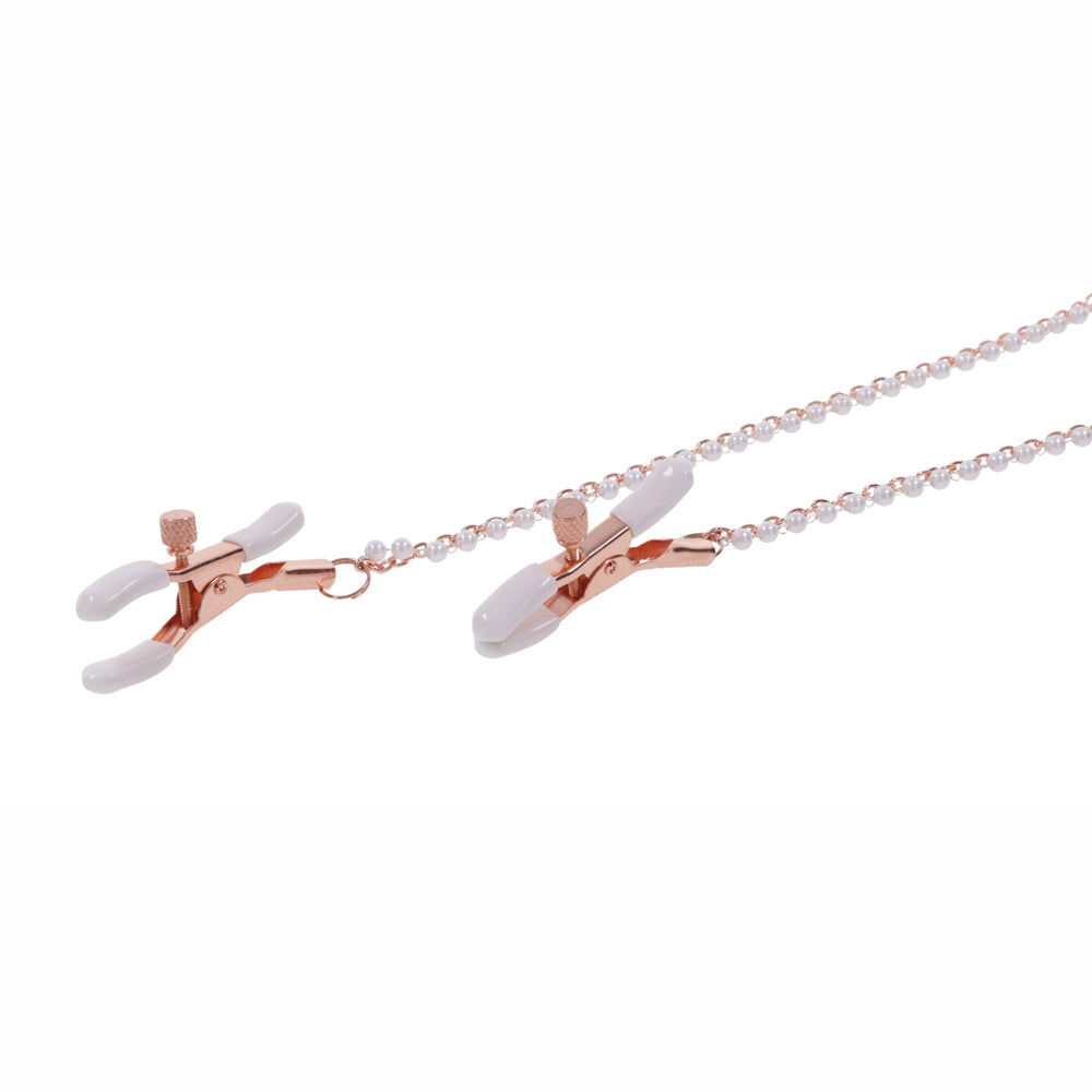 Peaches N' Cream Collar And Nipple Clamps