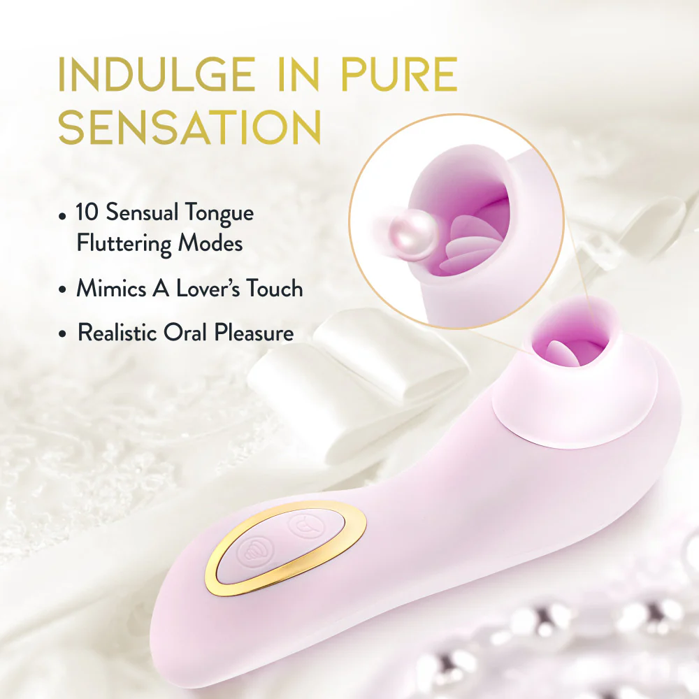 Delice Fleur Fluttering Suction Personal Massager