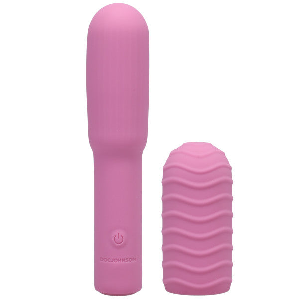 Pocket Rocket Elite Rechargeable w/Removable Sleeve - Pink