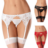 Lace and Satin Garterbelt