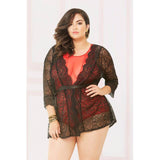 Enchanting Lace Robe