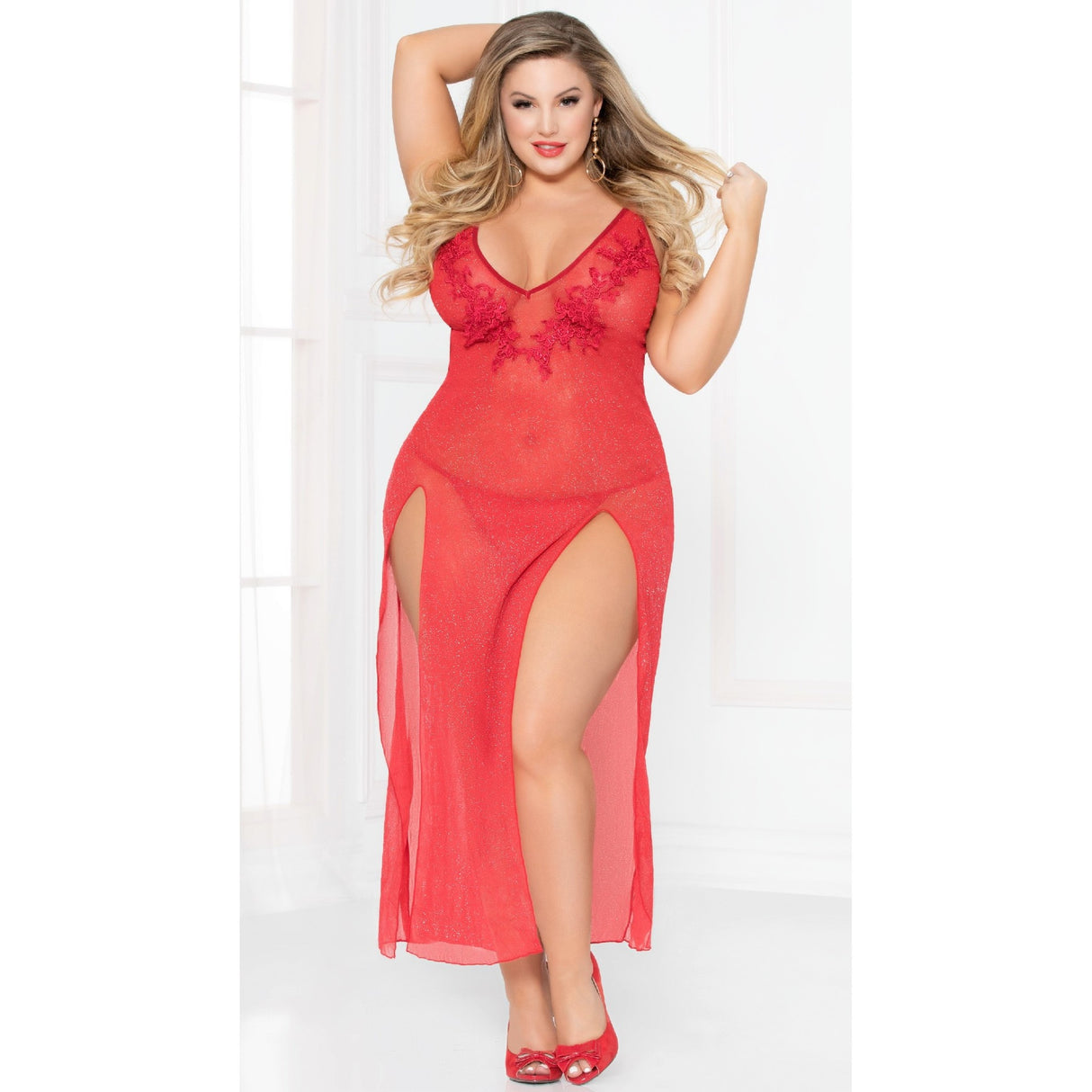 All That Glitters Gown Set - Curvy