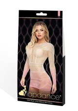 Pink Dusk Long Sleeve Mini Dress - One Size Fits Most