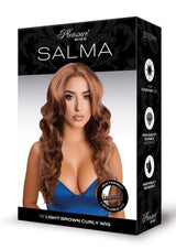 Salma Brown Long Stylable Wig