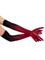 Ombre Mesh Opera Length Gloves