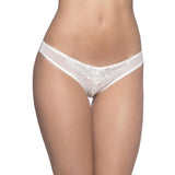 Pearl Thong White - One Size Fits Most