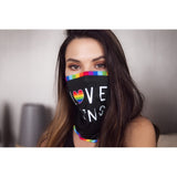 Face/Neck Bandana - Love Wins